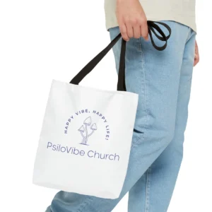 PsiloVibe Church Tote Bag